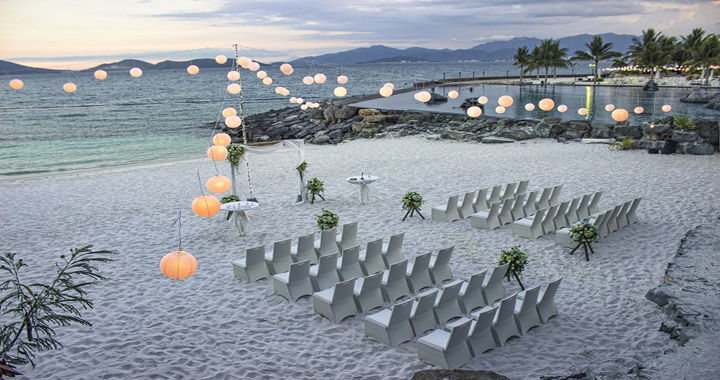 to chuc le cuoi tai Amiana Resort and Villas Nha Trang 5 sao
